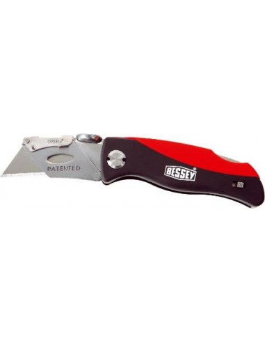 BESSEY folding utility knife w. ABS handle      DBKPH-EU