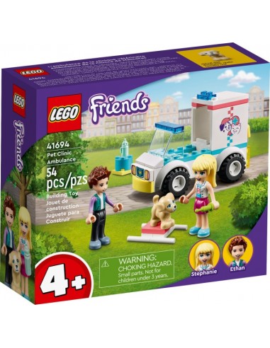 LEGO Friends 41694 Tierrettungswagen (4+)