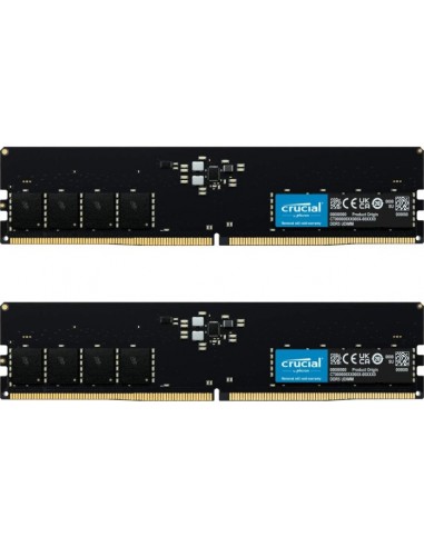 Crucial 32GB Kit DDR5-4800 (2x16GB) UDIMM CL40 (16Gbit)