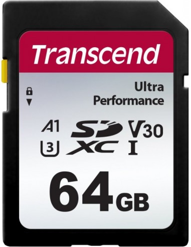 Transcend SDXC 340S         64GB Class 10 UHS-I U3 A2 V30