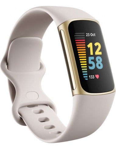 Fitbit Charge 5 Lunar White / Soft Gold