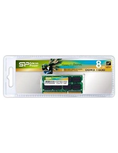 Silicon Power 8GB DDR3L SO-DIMM memory module 1 x 8 GB 1600 MHz