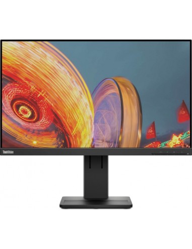 Lenovo ThinkVision E24q-20 60.5 cm (23.8") 2560 x 1440 pixels Quad HD LED Black