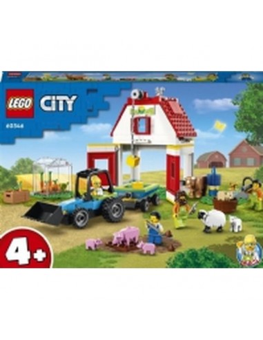 60346 City Farm with Animals, Construction Toy