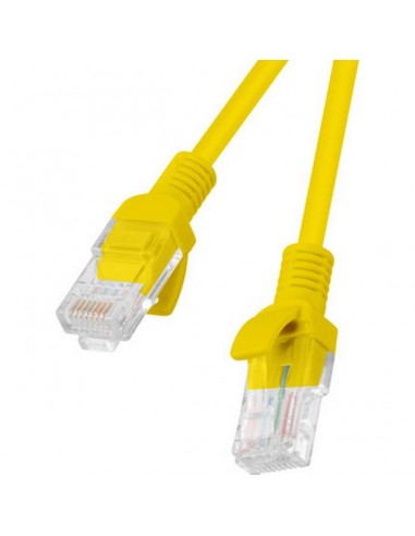 LANBERG PATCHCORD RJ45, CAT. 5E, UTP, 20M, YELLOW