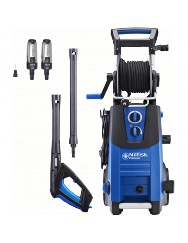 Nilfisk PREMIUM 180-10 EU GARDEN pressure washer Upright Electricity 610 l/h 2900 W Blue, Black