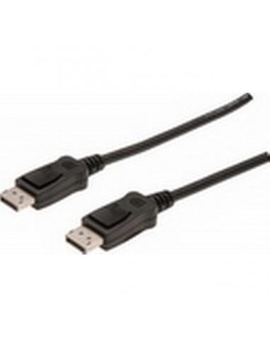 Digitus DisplayPort Connection DP St/St, 2m,  Ultra HD 4K, sw.