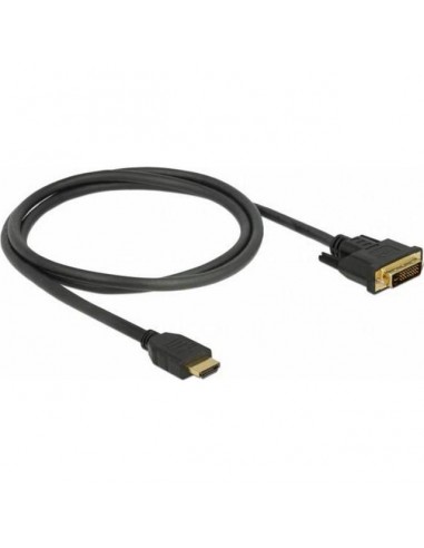 DeLock Cable  HDMI to DVI - 1 m (85652)