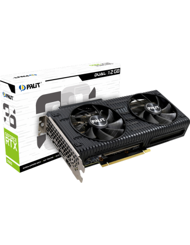 Palit GeForce® RTX 3060 12GB Dual (NE63060019K9-190AD)