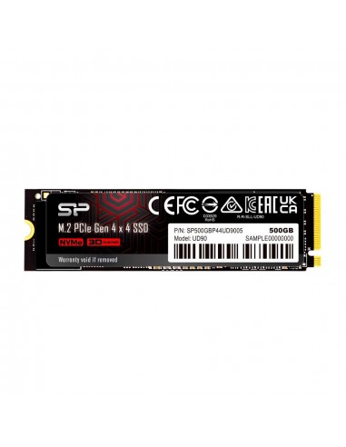 Silicon Power UD90 500GB M.2 PCIe NVMe Gen4x4 NVMe 1.4 SSD 4800/3700 MB / s