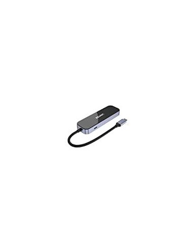 UNITEK HUB USB-C 3.1, RJ-45.3XUSB-A, HDMI, 4K, PD100W