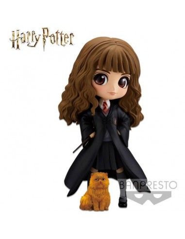 Q POSKET - HERMIONA GRANGER WITH COOKSHANKS