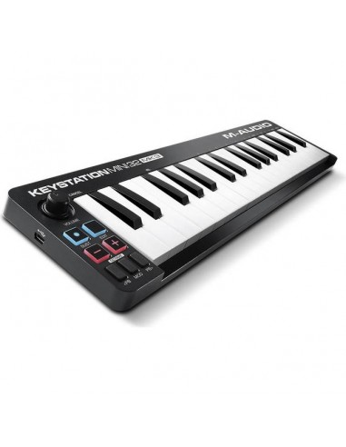 M-AUDIO Keystation Mini 32 MK3 MIDI keyboard 32 keys USB Black, White