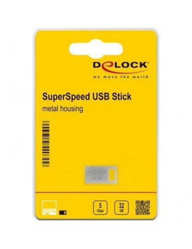 DeLOCK USB 3.2 Gen 1 Speicherstick 32 GB - Metallgehäus USB flash drive