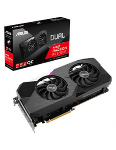 ASUS Dual -RX6750XT-O12G AMD Radeon RX 6750 XT 12 GB GDDR6