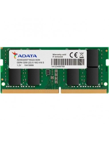 ADATA AD4S320016G22-SGN memory module 16 GB 1 x 16 GB DDR4 3200 MHz