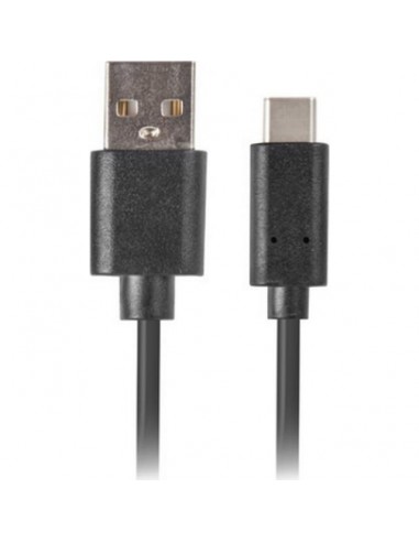 Lanberg CA-USBO-20CU-0005-BK USB cable 0.5 m USB 2.0 USB C USB A Black