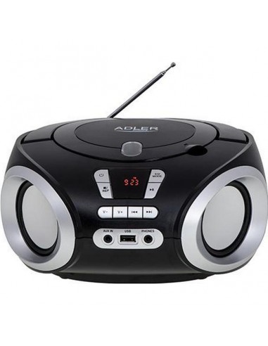 Adler AD 1181 CD player Portable CD player Black, Silver