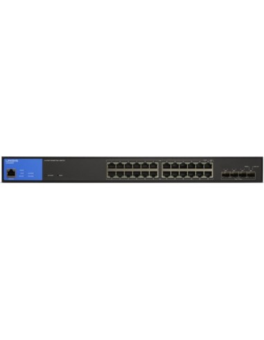 Linksys LGS328MPC Managed L3 Gigabit Ethernet (10/100/1000) Power over Ethernet (PoE) Black