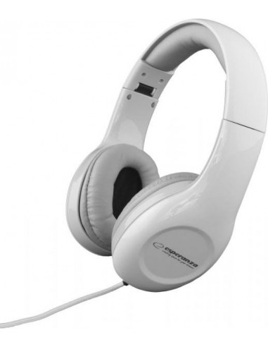 Esperanza EH138W headphones/headset Head-band White