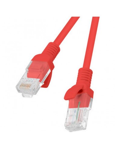 Lanberg Patchcord RJ45 cat. 6 UTP 3m Red