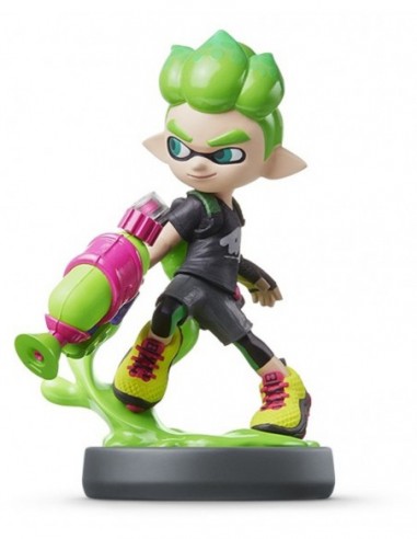 Nintendo amiibo Splatoon Inkling Boy Neon-Green