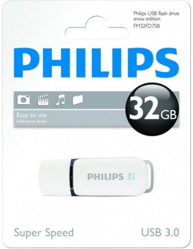 Philips 32 GB Snow Edition, USB stick (FM32FD75B/10)