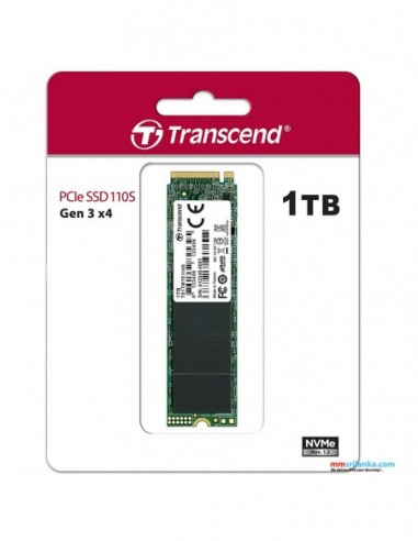 Transcend SSD MTE110Q        1TB NVMe PCIe Gen3 x4