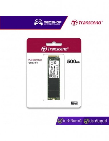 Transcend SSD MTE110Q      500GB NVMe PCIe Gen3 x4