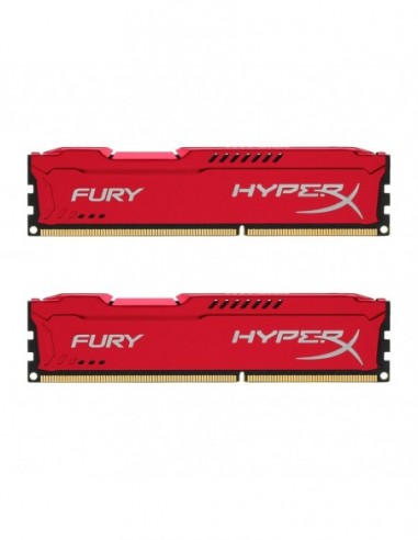 HyperX DIMM 8GB DDR3-1600 Kit, memory (HX316C10FRK2/8)