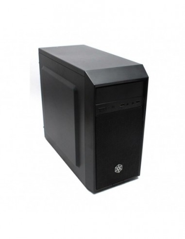 SilverStone Precision PS16 Micro-ATX Case - Black