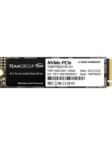 Teamgroup 2TB MP33 PCIe M.2 TM8FP6002T0C101 PCIe 3.0 NVME