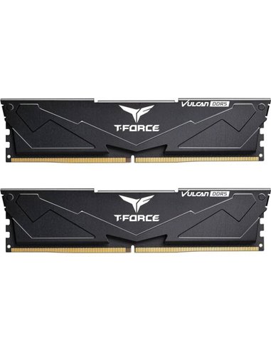 DDR5 32GB KIT 2x16GB PC 6000 Team T-Force Vulcan FLBD532G6000HC38ADC01 black