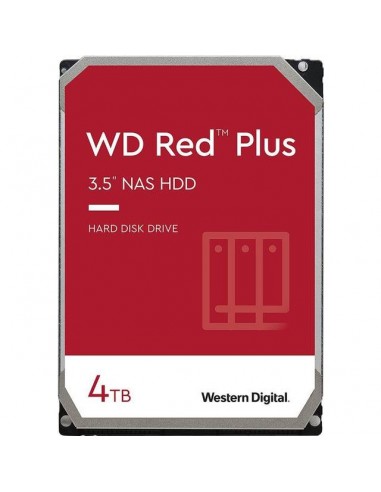 Western Digital Red Plus WD40EFPX internal hard drive 3.5" 4000 GB Serial ATA III