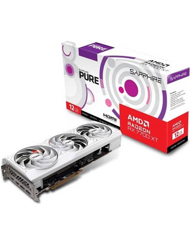 SAPPHIRE PURE RADEON RX 7700 XT 12GB Gaming OC GDDR6 (UEFI)