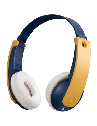 JVC HA-KD10W Headphones Wireless Head-band Music Bluetooth Blue, Yellow