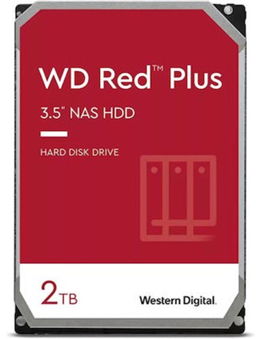 WD Red Plus WD20EFPX 2TB/8.9/600 SATA III 64MB (D) (CMR)