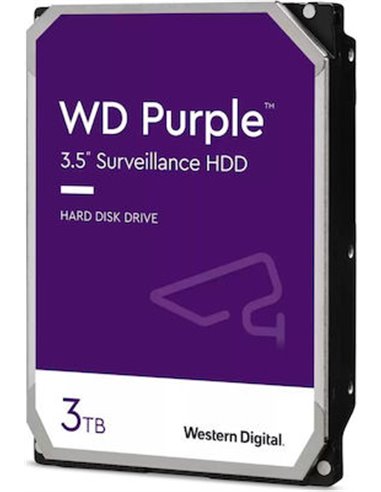 WD Purple WD33PURZ 3 TB 6Gb/s Sata III 256MB (D)