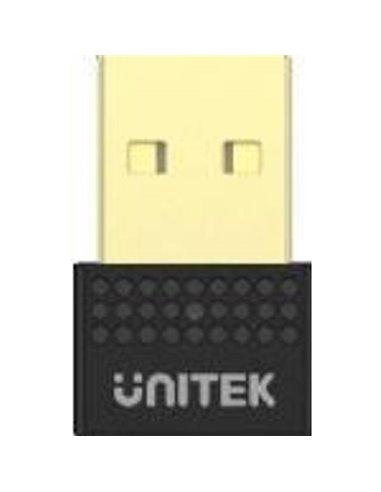 UNITEK ADAPTER BLUETOOTH 5.1 USB-A, BLACK