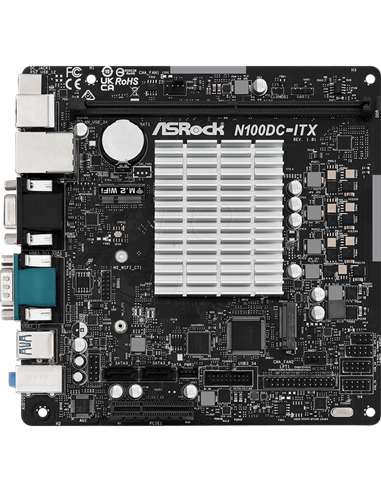 ASROCK N100DC-ITX (Intel CPU onboard) (D)