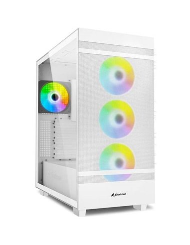 PC case Sharkoon Rebel C50 RGB white