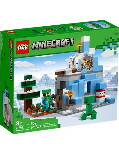 LEGO MINECRAFT 21243 THE FROZEN PEAKS