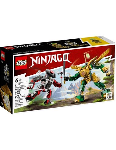 LEGO NINJAGO 71781 LLOYD'S MECH BATTLE EVO