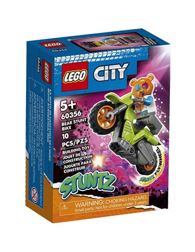 LEGO CITY 60356 BEAR STUNT BIKE