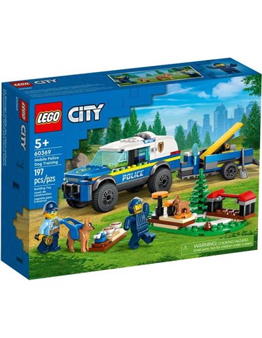 LEGO CITY 60369 MOBILE POLICE DOG TRAINING