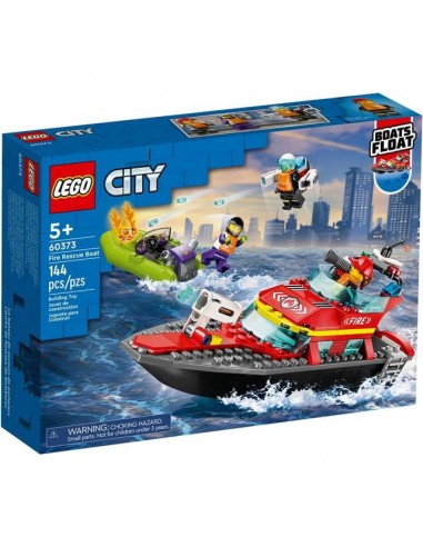 LEGO CITY 60373 FIRE RESCUE BOAT