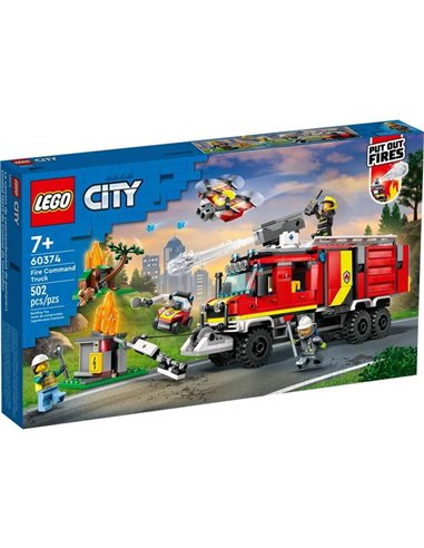 LEGO CITY 60374 FIRE COMMAND TRUCK