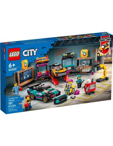 LEGO CITY 60389 CUSTOM CAR GARAGE