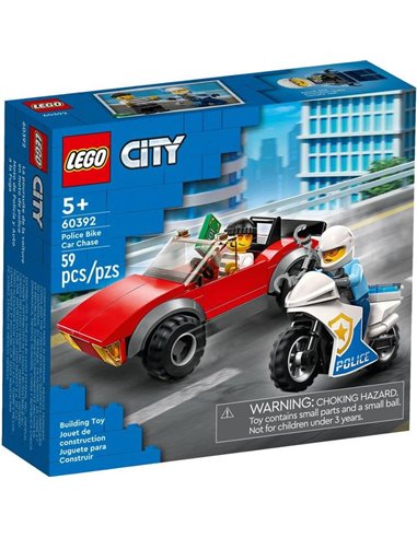 LEGO CITY 60392 POLICE BIKE CAR CHASE