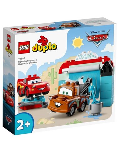 LEGO DUPLO 10996 LIGHTNING MCQUEEN & MATER'S CAR WASH FUN